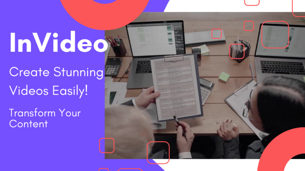invideo landing page