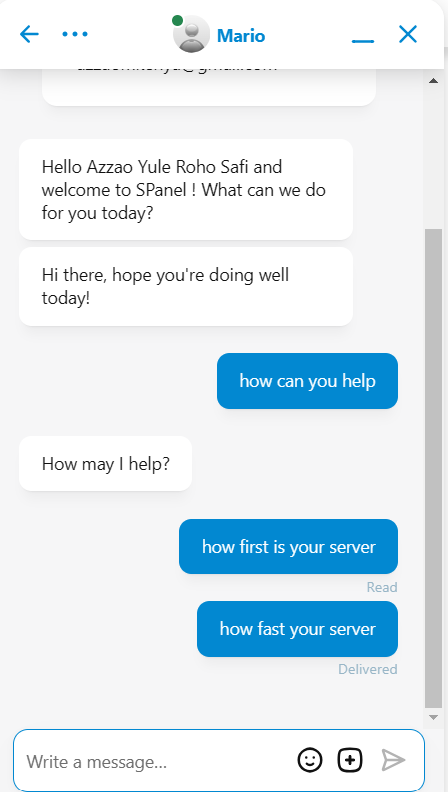 spanel api customer support 