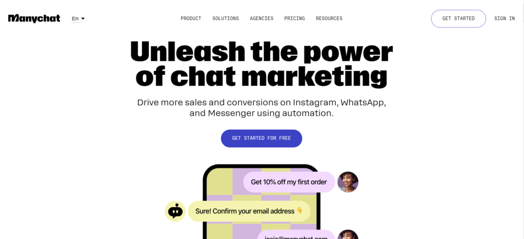 manychat