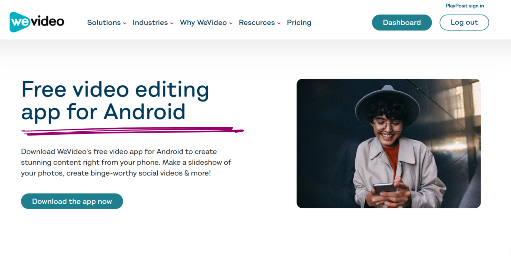 mobile apps wevideo 