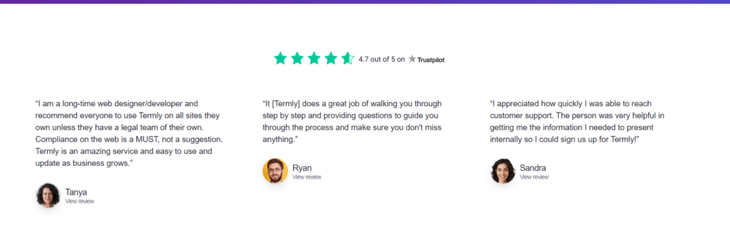 term life insurance customer review