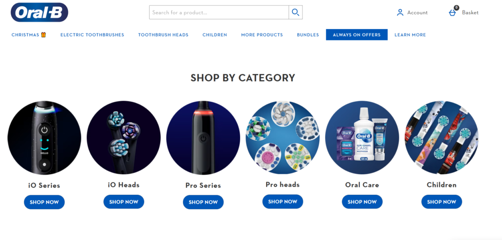 oral b electric toothbrush