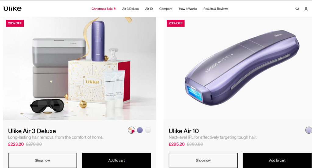 price ulike