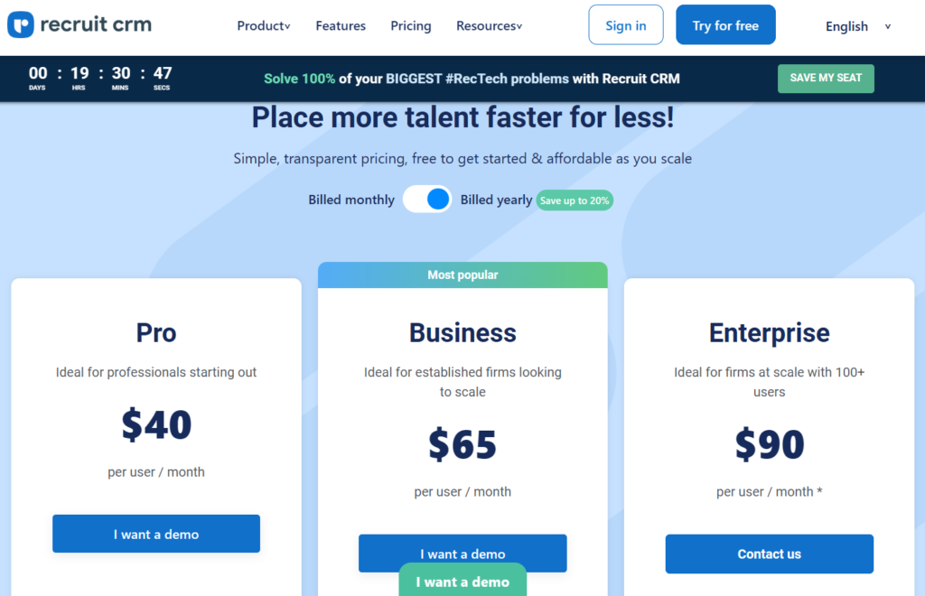 recruit crm